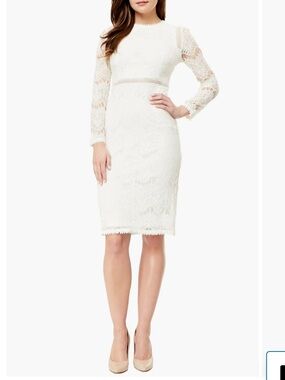 Love by Design Lace Long Sleeve MIDI Dress size large